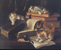 Kittens in Ink 119 Print Size 10 x 8 - 2154