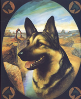 German Shepherd Dog 51935 Print Size 10 x 8 - 2185