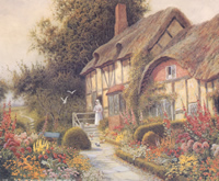 Anne Hathaways Cottage 132 Print Size 10 x 8 - 2186