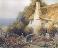 Summer's Bloom Cottage 134 Print Size 10 x 8 - 2193