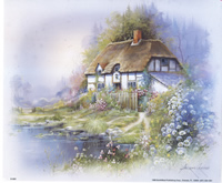 Lakeside Cottage 1 1051 Print Size 10 x 8 - 233