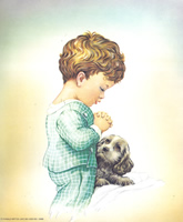 Praying Boy 10696 Print Size 10 x 8 - 2344