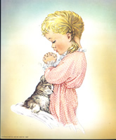 Praying Girl 10697 Print Size 10 x 8 - 2345