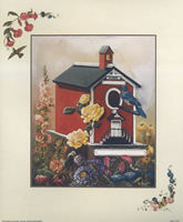Red Birdhouse 52401 Print Size 10 x 8 - 2353