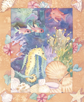 Sea Horses 8706 Print Size 10 x 8 - 2362