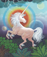 Unicorn in the Sky 2495 Print Size 10 x 8 - 2495