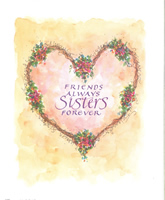 Sisters Forever 669 Print Size 10 x 8 - 2539