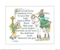 Ride A Cock Horse 8128 Print Size 10 x 8 - 2572