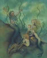 Mermaids Story Teller 95713 Print Size 10 x 8 - 2579