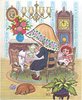 Terri Tots Afternoon Tea 7600 Print Size 10 x 8 - 2629