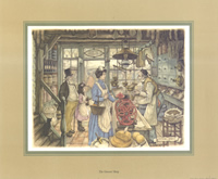 Anton Pieck Greengrocer Pack of 5 Prints Print Size 12x9 - 2681
