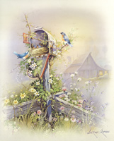 Birdhouse 1 NP 8-656 Print Size 10 x 8 - 2688