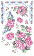 Pink Rose Rub On - 272JEF