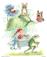 Ice Cream Elf 7617 Print Size 10 x 8 - 2753