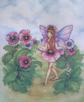 Pansy Fairy 95753 Print Size 10 x 8 - 2760