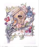 Bird House 1145 Print Size 10 x 8 - 2801