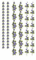 Violet Borders Rub On - 282KRE