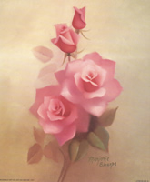 Pink Rose 7471 Print Size 10 x 8 - 2878