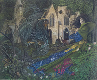 Dragon and princess 52122 Print Size 10 x 8 - 2961