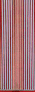 Straight Lines Holographic Red - 327R-Peel