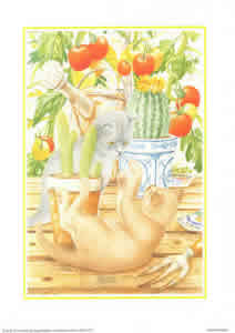 Cat in Potting Shed Pack of 7 Prints Size 10 x 8 - 378