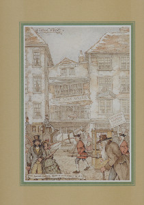 Anton Pieck The Wax Works Print Size 12 x 9 Pack of 5 Prints - 4017