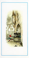 Anton Pieck Steam Tram Size 3x5 - 4043