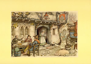 Anton Peick Queens Head Pack of 6 Prints Size 12 x 9 - 4051