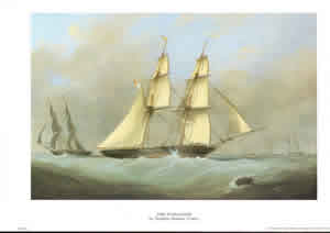 The Schooner Pack of 5 prints Size 10 x 8 - 408