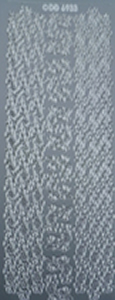 413S-Peel Borders and Corners Silver - DD6933