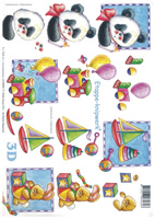 Baby Panda and baby toys - 416950