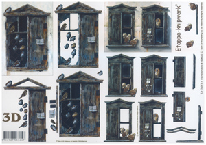 Birds and Window A4 Sheet - 4169605 B