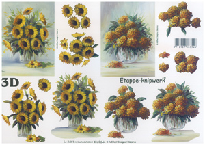 Sunflowers in Vase A 4 sheet - 4169644