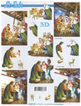 Jesus and Mary In The Stable - 4169729