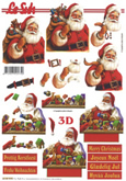 Christmas - Santa in his workshop - 4169928
