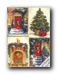 Christmas Trees Fireplaces and Doorway - 4170197