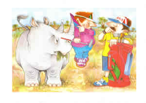 The Game of Golf Pack of 6 prints Size 10 x 8 - 420