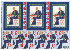 Teenage Boy A4 Sheet - 463721 B