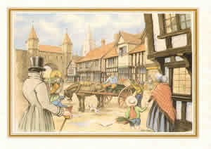 In The Street Pack of 6 prints Size 10 x 8 - 476