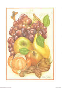 Fruit Pack of 5 Prints Size 10 x 8 - 499