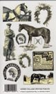 EZ Rub On Vintage Horse Collage - 532ROY