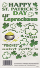 EZ Rub On St Patrick Phrases - 605ROY