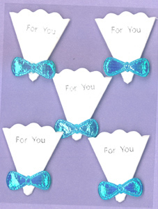 For you With Blue Bow - 623019