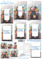 Decoupage sheets suitable for card making and scrapbooking - 630018