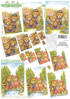 Decoupage sheets suitable for card making and scrapbooking - 630019