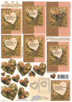 Decoupage sheets suitable for card making and scrapbooking - 630023