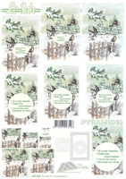 Decoupage sheets suitable for card making and scrapbooking - 630028