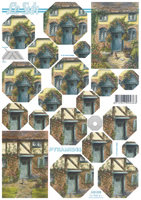 Decoupage sheets suitable for card making and scrapbooking - 630038