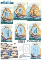 Decoupage sheets suitable for card making and scrapbooking - 630042