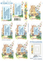 Decoupage sheets suitable for card making and scrapbooking - 630047